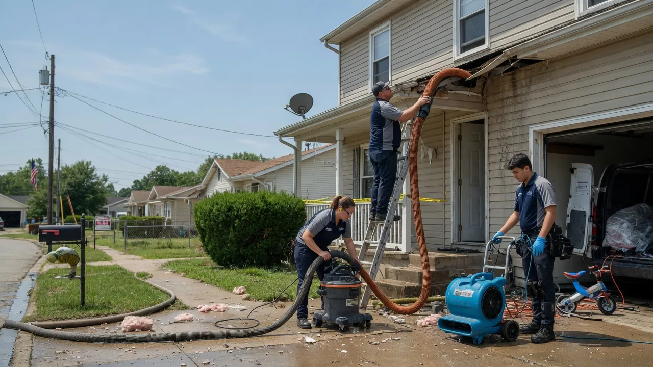 Water Damage Restoration in Thompsons Station, TN near me